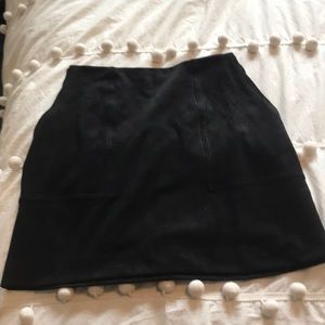 Banana Republic vegan suede skirt